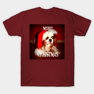 Cavalier King Charles Spaniel Merry Christmas T-Shirt